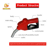 Hot sale aluminum OPW 11A automatic fuel nozzle